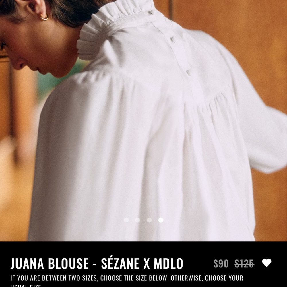 Sezane Blouse - Picture 6 of 6